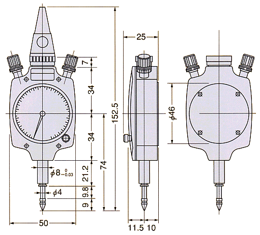 Outer Dimension ; S-5, S-7 & S-9